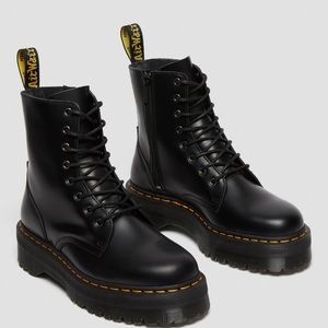 Barley worn platform doc Martens